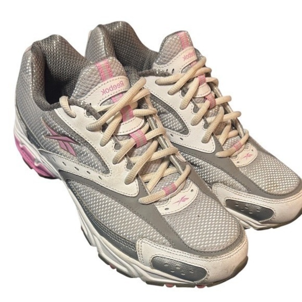 Reebok DMX Ride RB 903 HSV Womens Run Y2K‎ Shoes Silver White Pink Size 9 Wide D